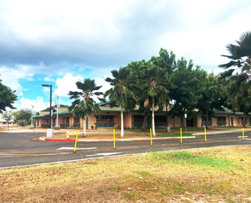 Kapolei public school building.