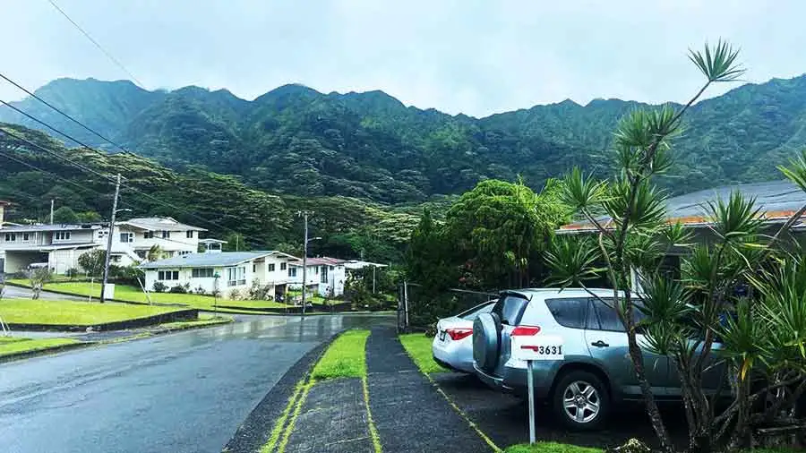Oahu houses in Manoa. VA home loans can be used by veterans to purchase a home in Manoa.