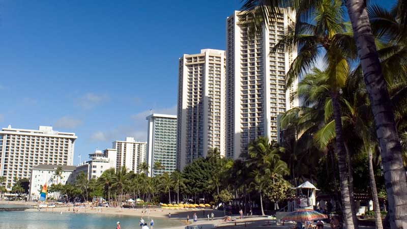 Waikiki beachfront