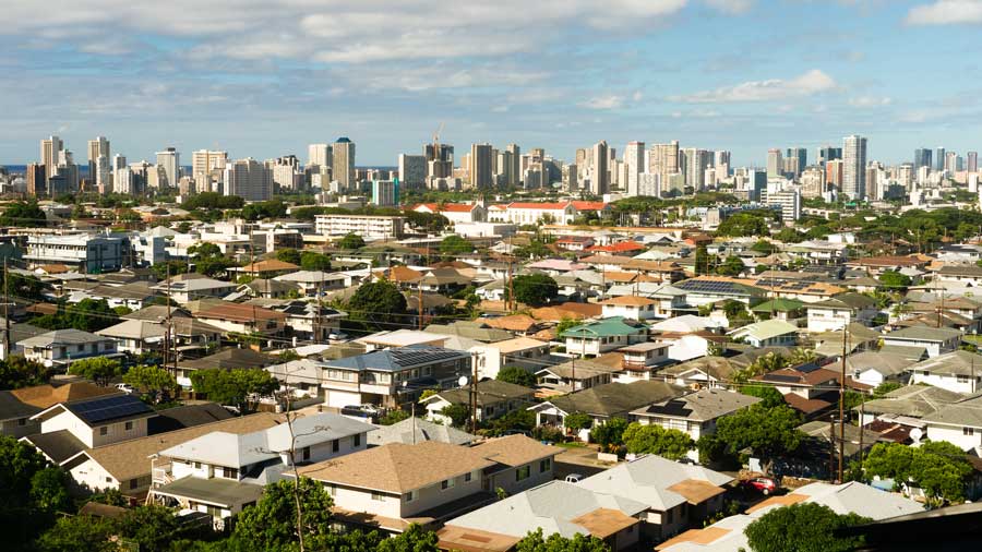 residential homes downtown Honolulu Hawaii